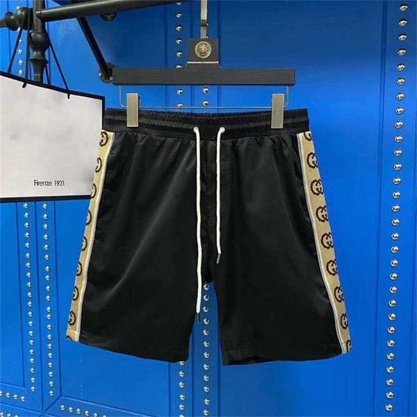 

24% off summer shorts men's summer trend thin korean version loose fitting social spirit boy reflective five point casual pants, White;black