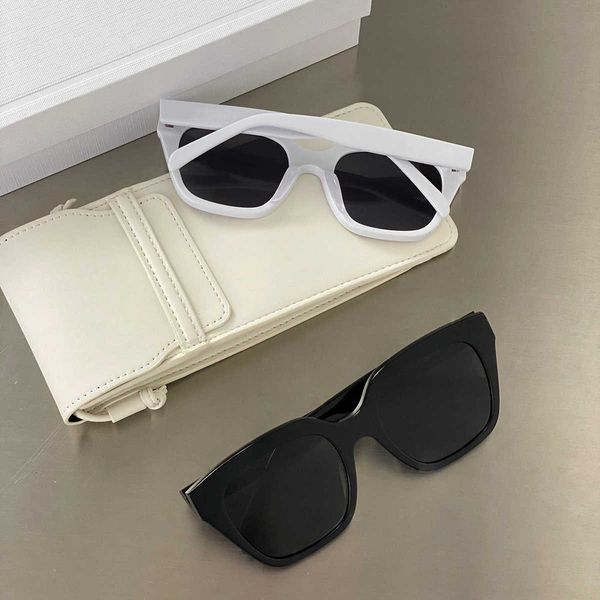 

2022 new ce women's white pink sunglasses cl40198f sunglasses, White;black