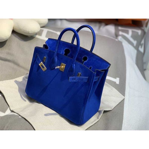 

designer handbags herms totes birkin bags water demon blue women's handbag temperament luxury brand women's bag high grade rare le