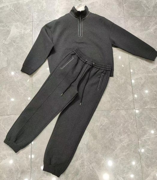 

pants 2022 fall imported cotton turtleneck beads embellished tracksuit, White