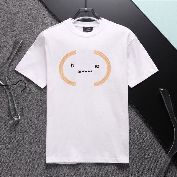 

designer men's t-shirts man woman luxury tees polos summer round neck short sleeves outdoor fashion pure cotton letters printing coats, White;black