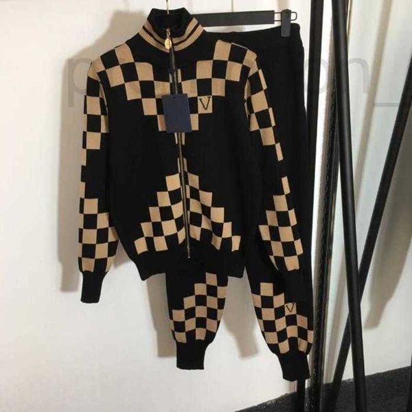 

women's tracksuits designer woman clothes womens sweatshirts mens tracksuit coats or pants clothingknitted sweater 2-piece suit 0sqh, Gray