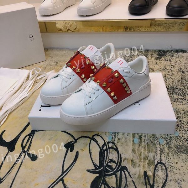 

2023 mens womens boots sneaker fashion casual shoes leather shoe walking mens sports trainers sneakers, Black