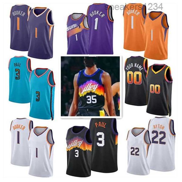 

35 kevin durant devin booker basketball jerseys chris paul deandre ayton cameron payne okogie biyombo men new the valley city jersey