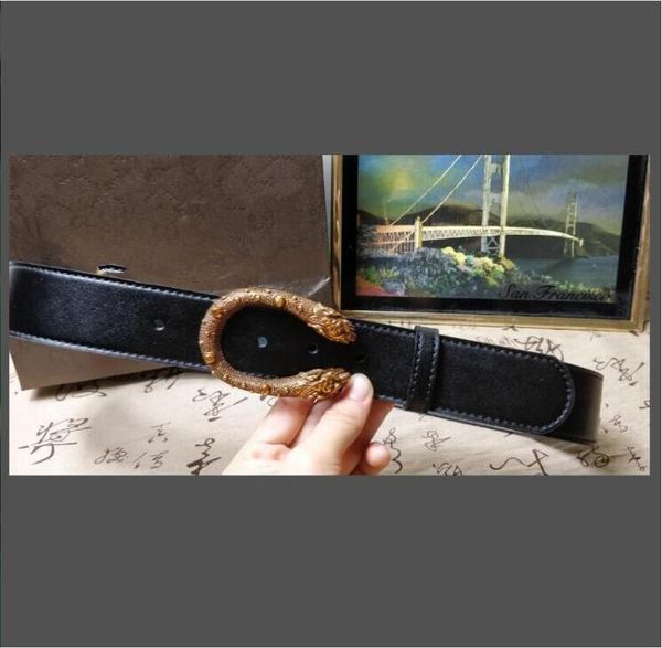 

2023signature leather men belt men designers belts gold silver buckle women belt 105cm-125cm, Black;brown