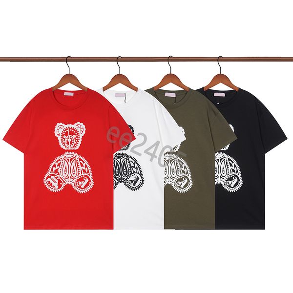 

2023 summer mens t-shirts designers tees t shirts fashion angelst casual couples short sleeves tee comfortable plamm men women t-shirts, White;black