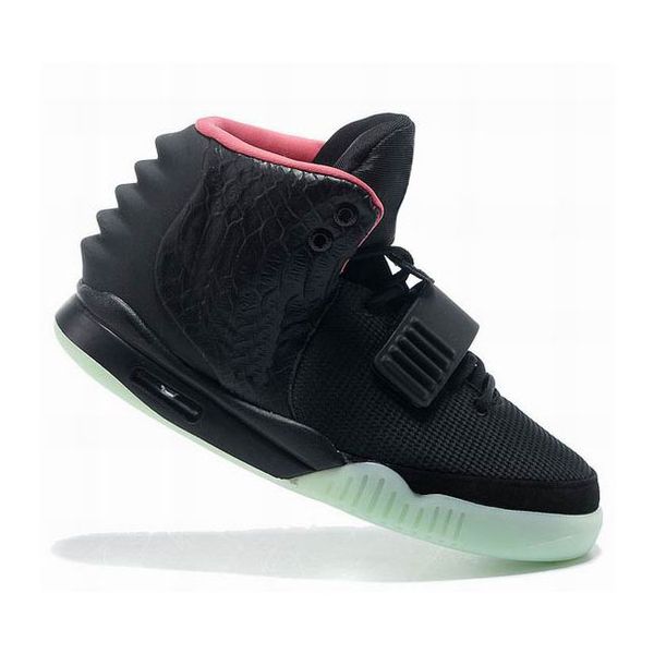 

classic men boots designer oct ii red outdoor west 2s sp shoes glow in dark grey pure black boot size 40-46 for male