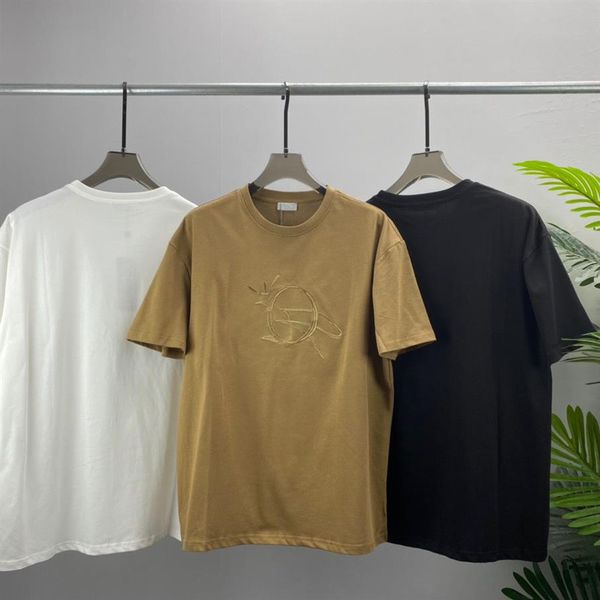 

men's plus tees & polos hip hop muscle fit curved hem white cotton custom printing men women t shirt casual quantity trend m-320p, Black;brown