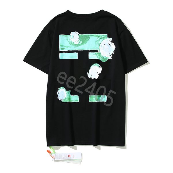 

summer t shirt mens womens designers t-shirts loose tees man casual shirt offs luxurys clothing streetwear shorts sleeve polos tshirts whit, White