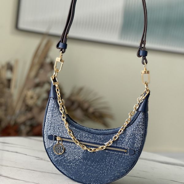 

designer shoulder bag luxury chain bag genuine leather crossbody bag 23cm level replication evening bag with box wl162