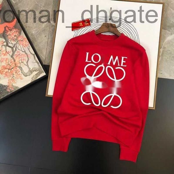 

men's hoodies & sweatshirts designer luxury loes classic autumn winter sports sweater youth men's print letter loose round fashion, Black