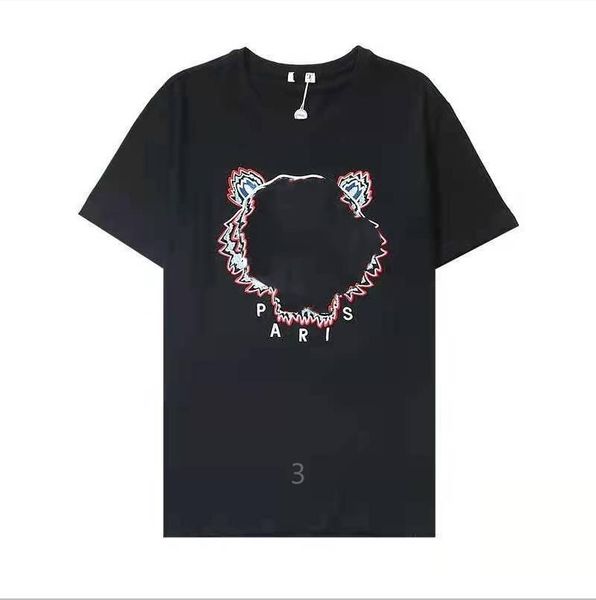 

mens designer shirt summer style tshirts embroidery with letters printing loose tees trend short sleeve casual shirts asian size s-xxl g0ml, White;black