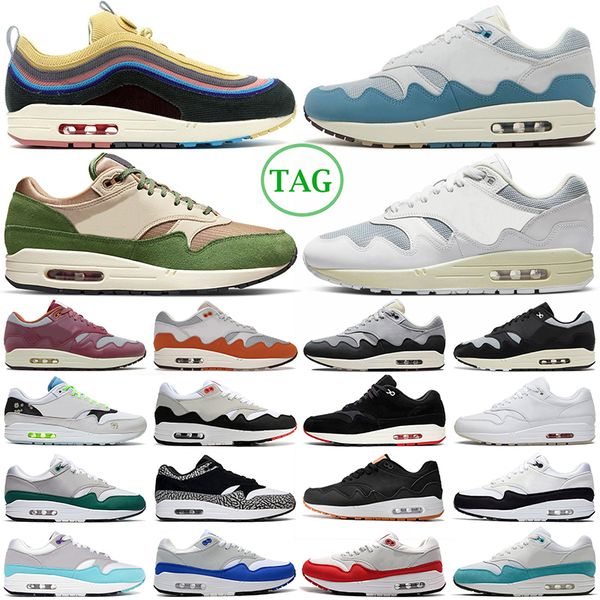 

1 87 running shoes men women patta waves 1s 87s white black treeline sean wotherspoon elephant gum obsidian mens womens sneakers outdoor spo