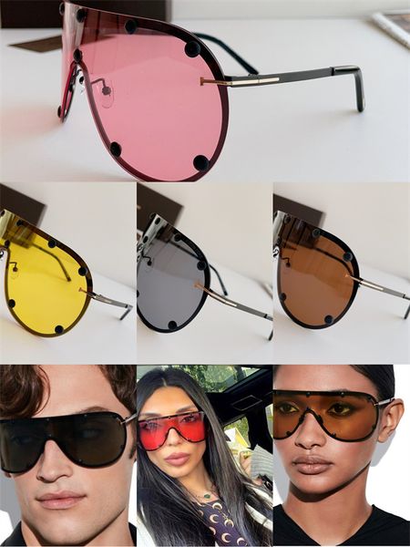 

luxurious design sunglasses for women men summer 1043sione-piece eyeglasses style rimless fashion sports and leisure sunglasses have box, White;black