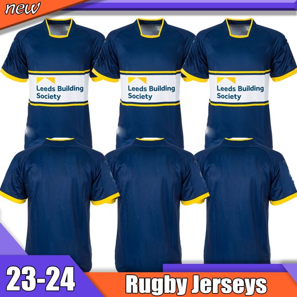 

rhinos rugby jersey 22 23 home away size s-5xl 500 made 500 memories championship final limited-edition shirt champion league, Black;gray