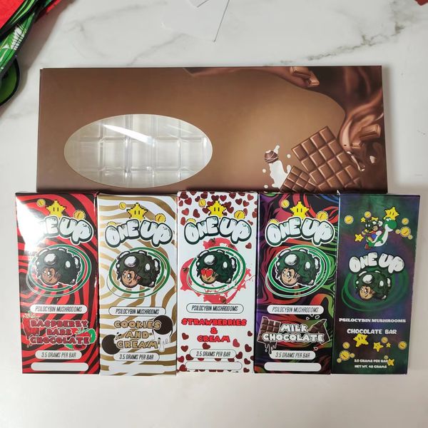 

one up chocolate packaging boxes milk chocolate packing boxes raspberry dark chocolate wrapper mushroom bar 3.5g oneup packaging pack packag