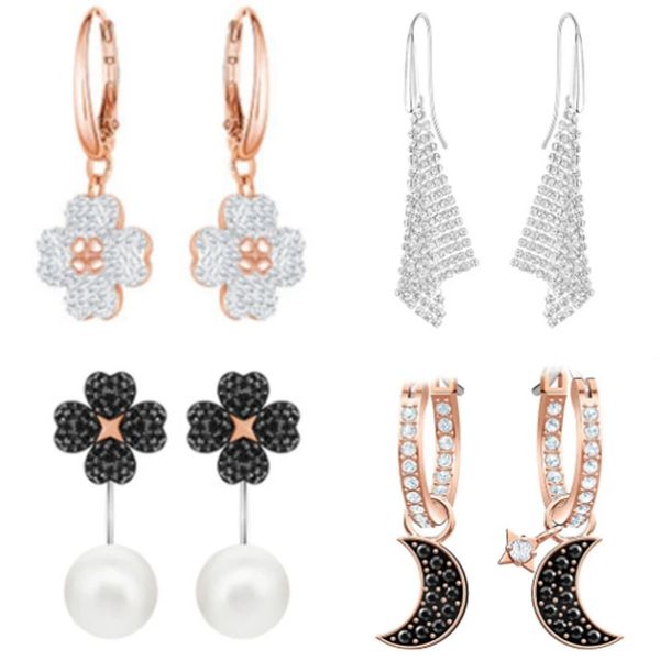 

swaed016 earrings jewelry making for women wholesale brand 1:1 production gifts for women, Golden