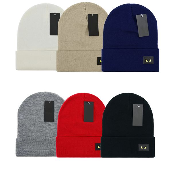 

designer capwool hat cap europe and the united states brand double f wool hat women new autumn and winter cold hat trend men casual warm kni, Blue;gray