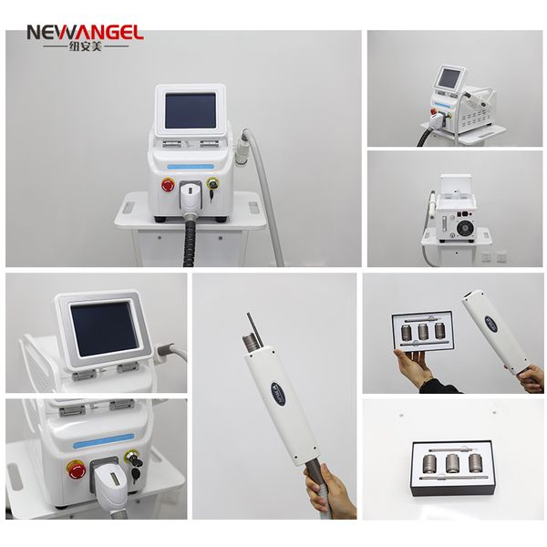

nd yag laser machine laser tattoo removal q-switched laser scar pigment removal beauty equipment, Black