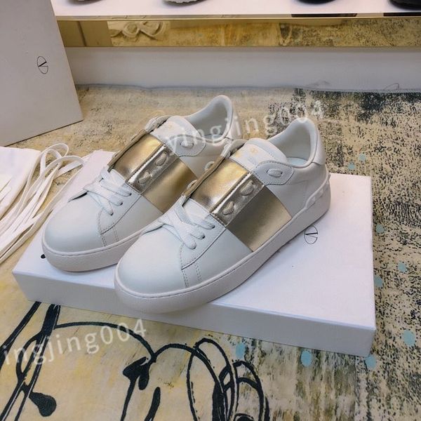 

2023 new mens womens boots sneaker fashion casual shoes leather shoe walking mens sports trainers sneakers, Black