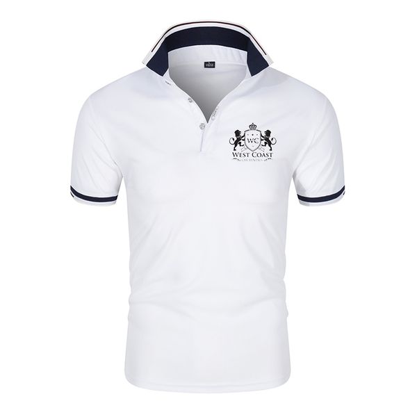 

2023 fashion summer golf sports new men's polo shirt businesscasual short-sleeved polos comfortable breathable tees, White;black