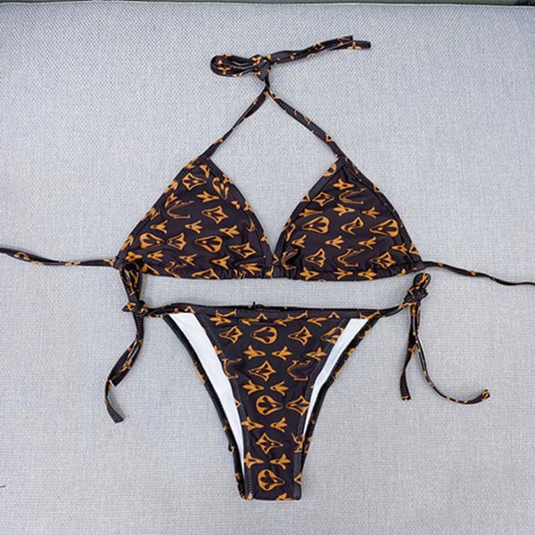 

designer bikini swim suit women swimsuit ladies backless split letter multicolors summer time beach bathing suits wind swimwear #99