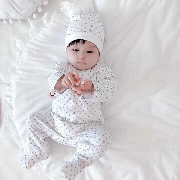 

infant boy girls clothes spring autumn newborn kids romper jumpsuits with hat cotton babe clothing long sleeve baby footies toddler jumpsuit, Blue