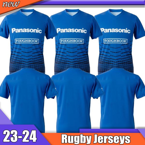 

japan rugby jersey stade francais 21 22 home away warm up size s-5xl international league shirt blue home rugby shirt panasonic wild warrior, Black;gray