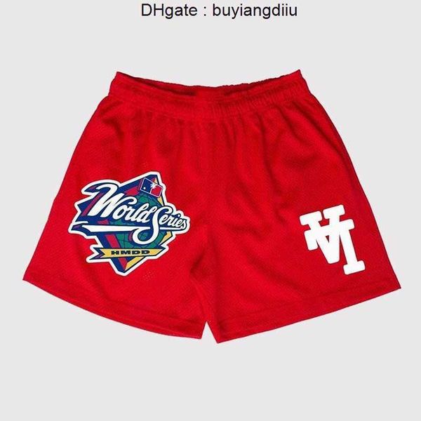 

22 ss ins tide brand ee high street baseball sports men's shorts 2022 american eric emanuel mesh breathable quarter beach pants casual, White;black