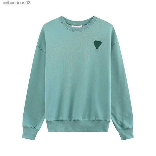 

hoodie 100% cotton paris mens skateboard sweatshirts long sleeve shirts women embroidery love printed letter thick coat, Black