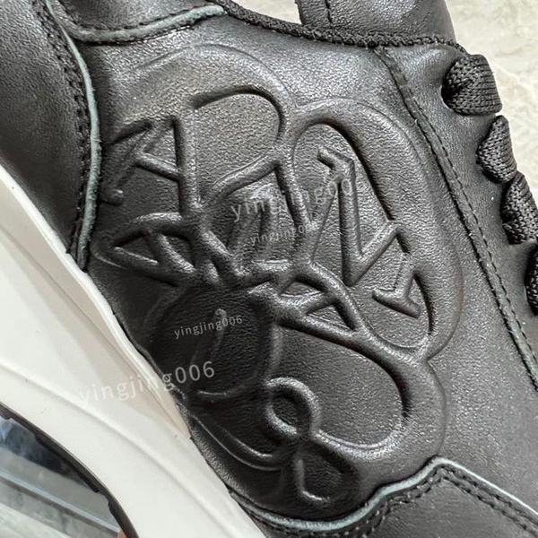 

men designer quality sneakers white blak shoes brand low sneaker leather rubber sole causal shoes, Black