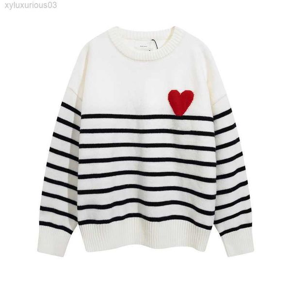 

sweater man woman three colors knit love a womens turtleneck fashion letter high collar stripe long sleeve clothes 20ss, Black