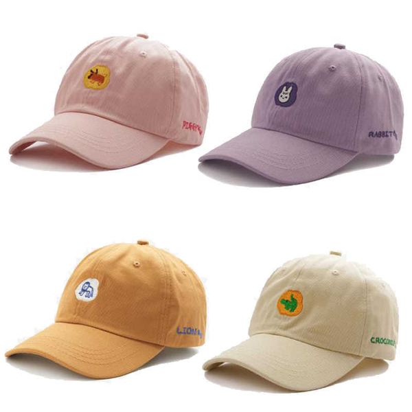 

caps hats 2021 new cute girl candy men's baseball cap color hip hop embroidery cotton popular summer womens hat sports sun hat p230424, Yellow