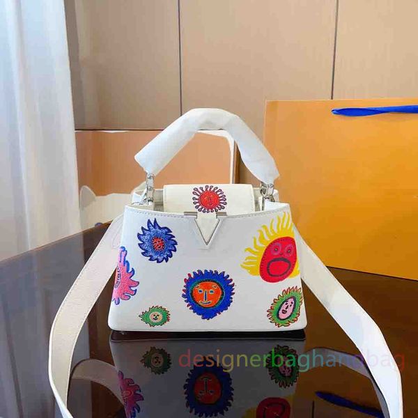 

23ss women cowhide totes capucines bb bags x y k handbag luxurys designers shouder crossbody bag taurillon genuine leather travel handbags 2