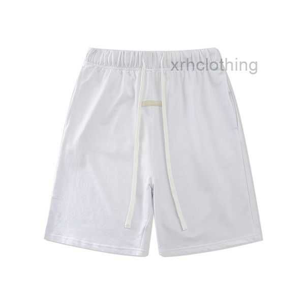 

men's shorts 21ss reflective high street casual sports pant loose oversize style drawstring short pants trend designer ess essentail 2, White;black