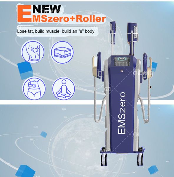 

2023 rf equipment emszero dls-emslim neo rf nova 14 tesla high frequency stimulation roller massage