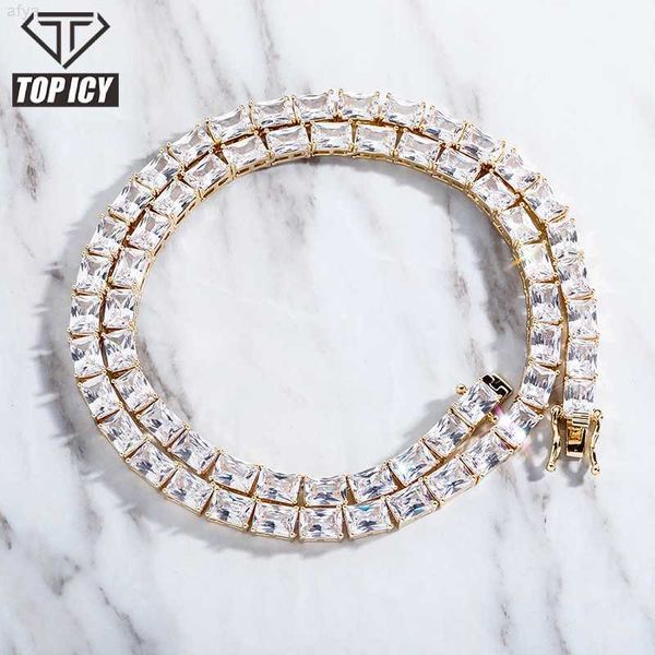 

icy wholesale custom iced out necklace cz bracelet tennis chain, Silver