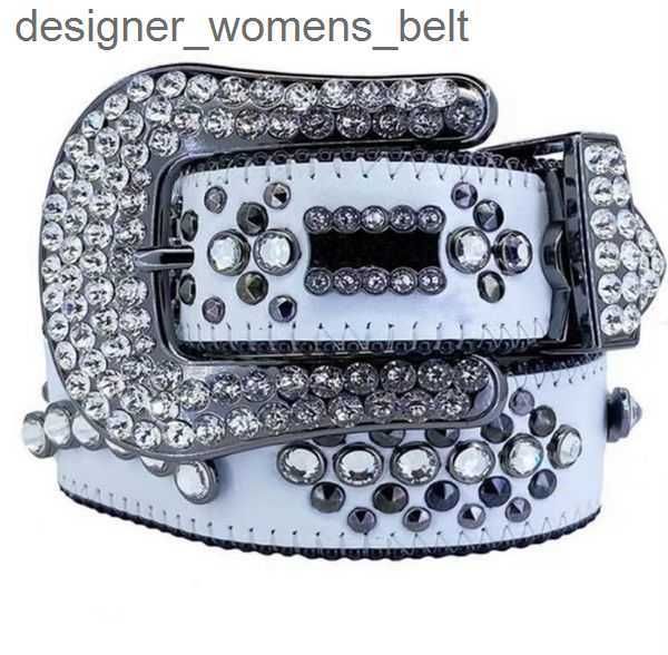 

belts luxury designer bb belt simon belts for men women shiny diamond belt black on black blue white multicolour with bling rhinestones as g, Black;brown