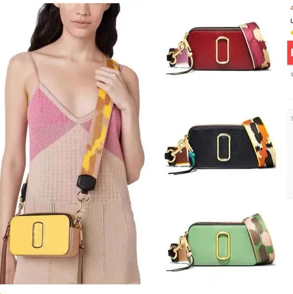 

colors multicolor camera bag designer handbags women wide shoulder straps shoulders bags wallet brand crossbody flap