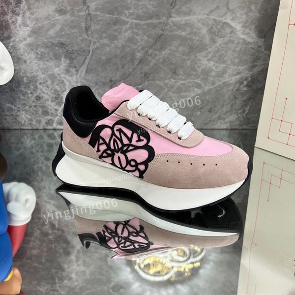 

2023men designer quality sneakers white blak shoes brand sneaker leather rubber sole causal shoes, Black