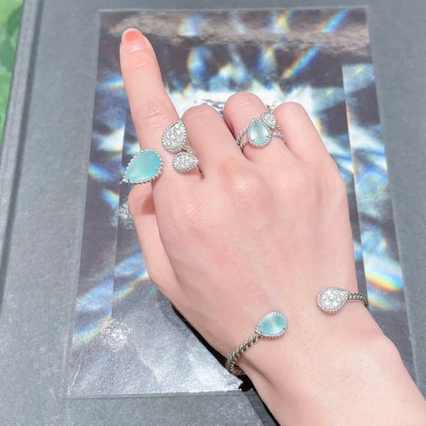 

925 sterling silver rhinestone ring for women charming natural stone ring, Golden;silver