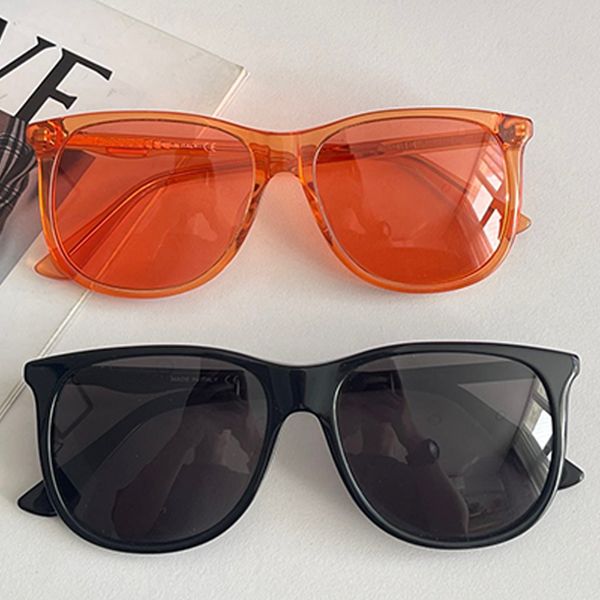 

retro womens sunglasses gg0263s designer fashion classic sunglasses travel vacation uv protection sunglasses size 57-17-145, White;black