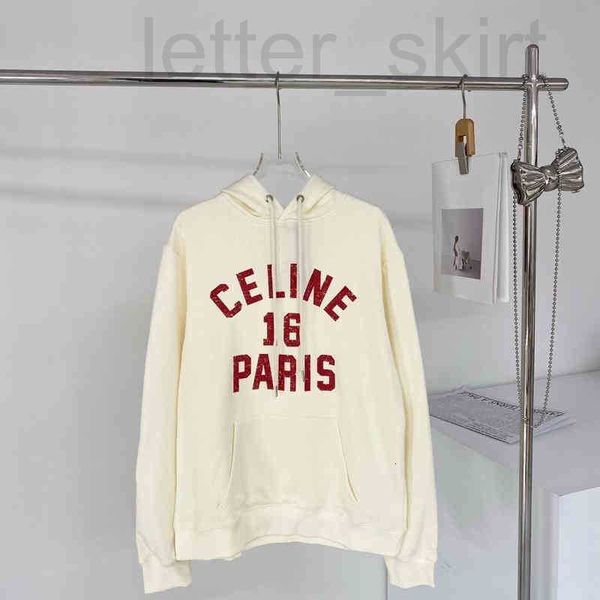 

men's hoodies & sweatshirts luxuriousdesigner woman man sweatershirts the early autumn of printed letter hooded beige gentle age reduci, Black