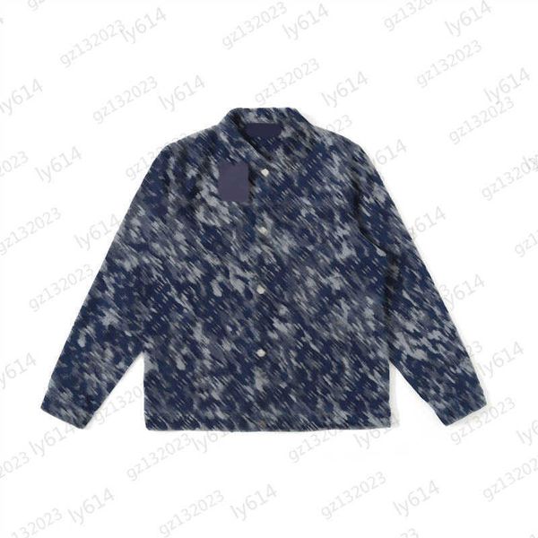 

womens jacket fashion logo printed decorative lapel long-sleeved denim jackets custom button open cotton fabric casual outerwear jackets for, Black;brown