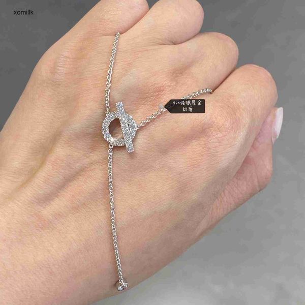 

hermm designer necklace strands 2023 new pig nose women s sterling silver korean design sense advanced light luxury tassel style small q let, Black