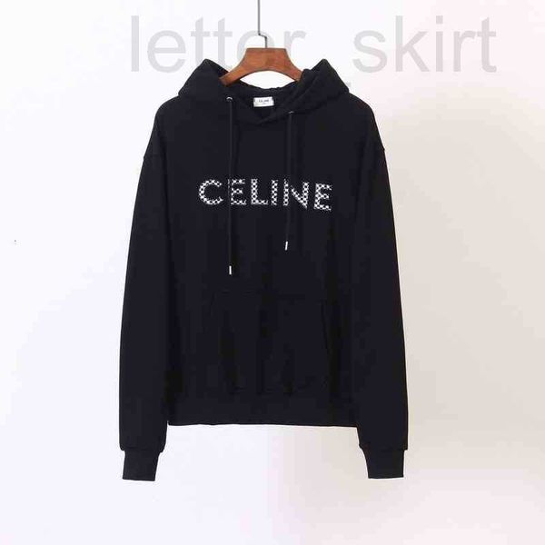 

men's hoodies & sweatshirts luxuriousdesigner fashion brand sweater same early autumn new ce capsule series rivet men and women ins tre, Black
