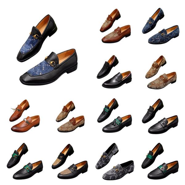 

men designer g brand formal designer dress shoes luxurious men black brown real leather men's business des chaussures party formal shoe