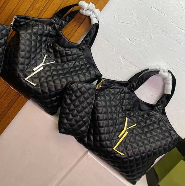 

icare maxi bag 58cm and 38cm designer bag women tote bags attaches crossbody shopping beach fashion famous large totes shoulders purse genui