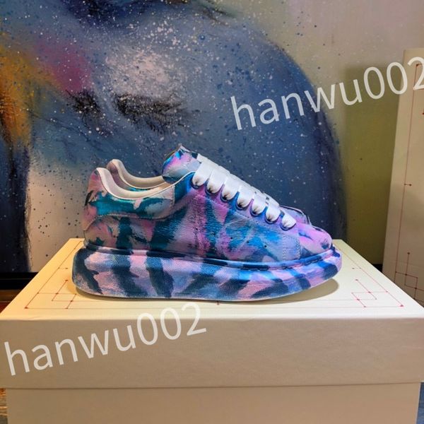 

2023 luxury designer flat sneaker casual shoes denim canvas leather fashion platform mens womens low sneakers, Black