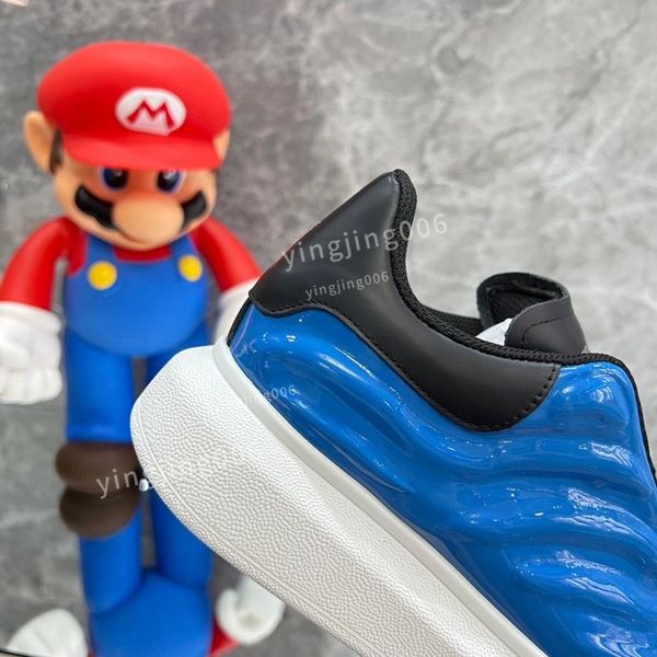 

new women designer quality sneakers white blak shoes brand low sneaker leather rubber sole causal shoes2023, Black